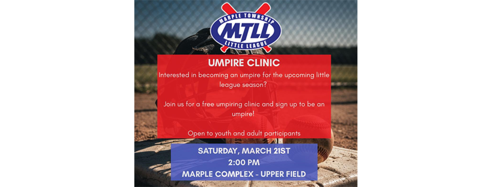 MTLL Umpire Clinic 